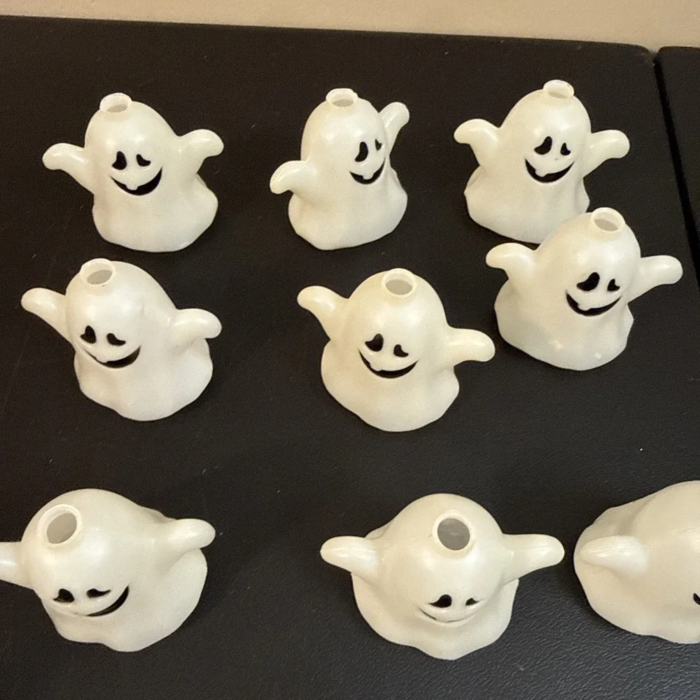 Vintage Ghost String Light covers Lot Of 9